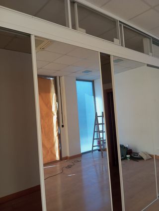 Puertas correderas con espejo