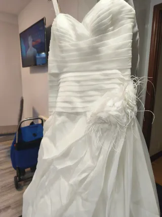 Vestido de Novia Rosa Clara Talla 46