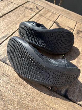 Bailarinas barefoot Lily Groundies negras