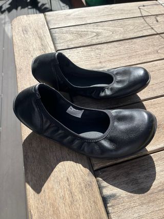 Bailarinas barefoot Lily Groundies negras