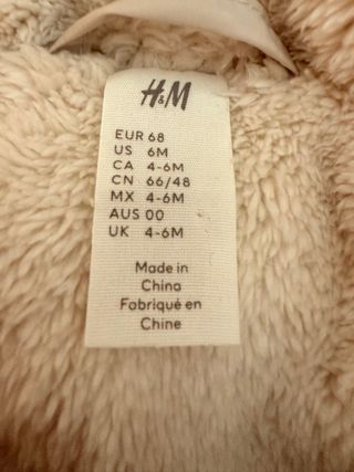 Buzo bebé 4-6 meses