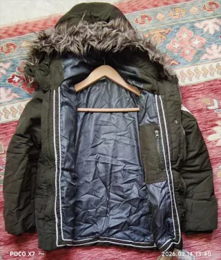 Parka niño capucha desmontable