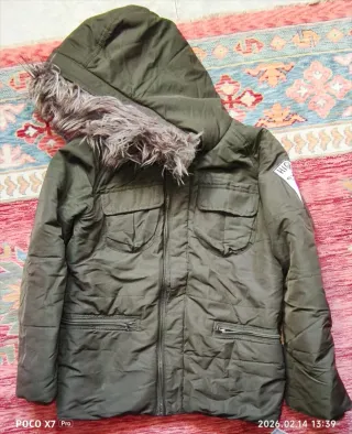 Parka niño capucha desmontable