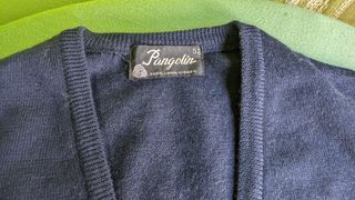 Jersey Pangolin cuello en pico - pura Lana Virgen