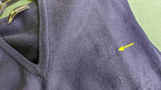 Jersey Pangolin cuello en pico - pura Lana Virgen