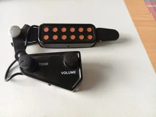 Amplificatore chitarra Mega amp + pickup esterno