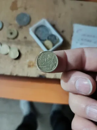 Monedas antiguas coleccionables