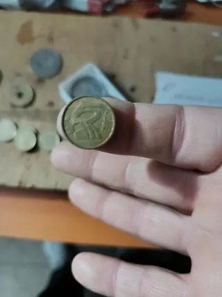 Monedas antiguas coleccionables