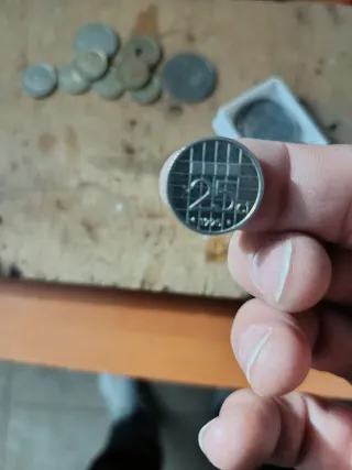 Monedas antiguas coleccionables