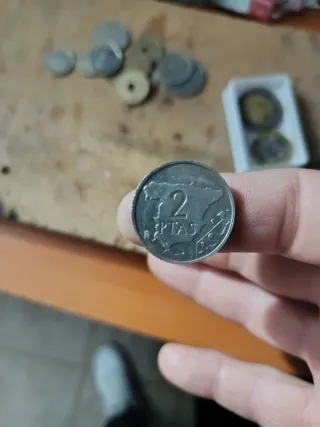 Monedas antiguas coleccionables