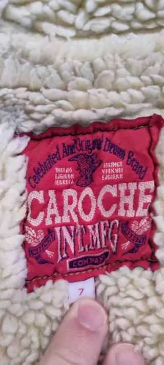 Cazadora vaquera con borrego