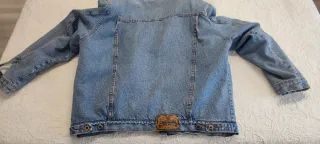 Cazadora vaquera con borrego