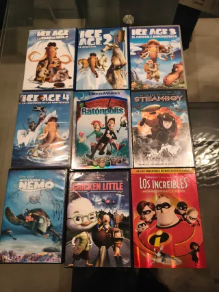 Lote Películas DVD Infantiles Variadas