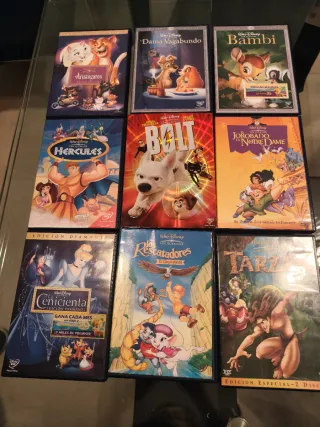Lote Películas DVD Infantiles Variadas
