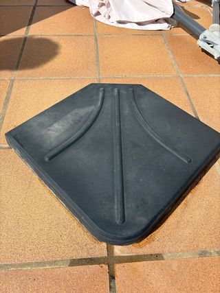 Base para sombrilla de patio