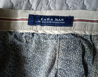 Pantaloni Zara Man grigi ragazzo anni 12/13