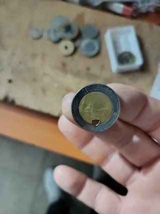 Moneda antigua 2 PTAS