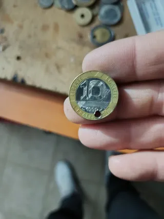 Moneda antigua 2 PTAS