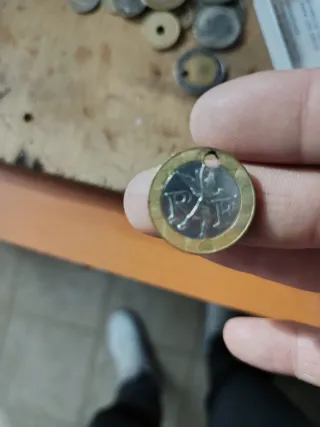 Moneda antigua 2 PTAS