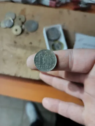 Moneda antigua 2 PTAS