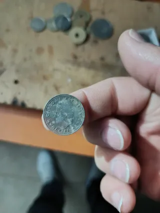 Moneda antigua 2 PTAS