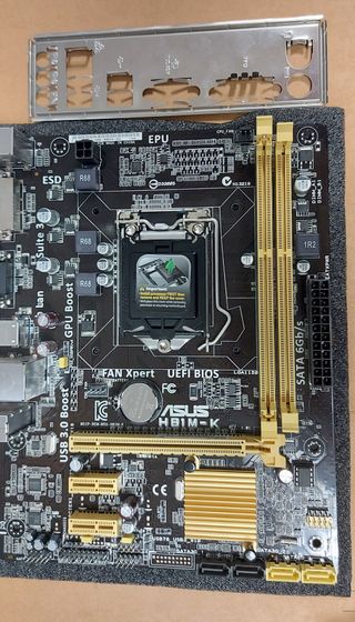 DOS Placa Base ASUS H81M-K + i5 4460 + 8GB RAM