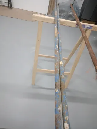 Cruceta y barandilla para andamio