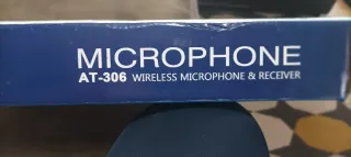 2 Micrófonos Inalámbricos K&K AT-306