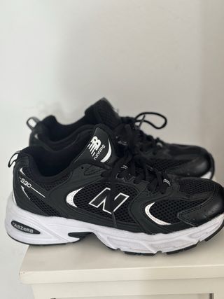 Zapatillas New Balance 530 Negro Blanco