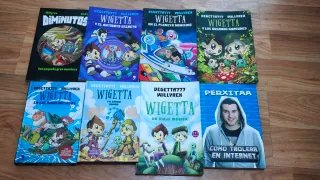 Libros de Wigetta, Diminutos y Perxitaa.