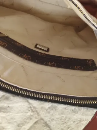 Bolso Guess Marrón y Rojo Mujer