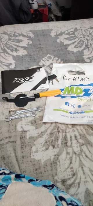 Bicicleta eléctrica RXF 16 250W