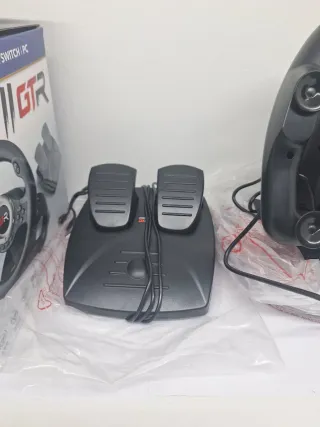 Volante JINSHU GTR Racing Wheel + Pedales