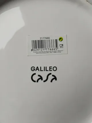 Insalatiera Galileo Casa Ceramica 28x28 cm