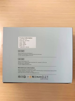 MINI PC | INTEL N5105 12GB MINI PC NIPOGI AK1 PRO