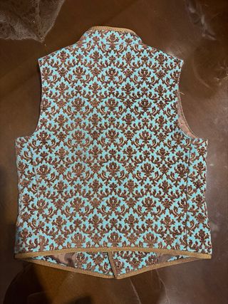 Traje Fallero Niño Azul y Marrón.