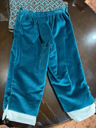 Traje Fallero Niño Azul y Marrón.