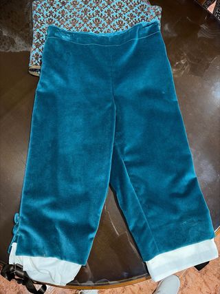 Traje Fallero Niño Azul y Marrón.