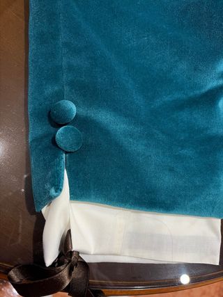 Traje Fallero Niño Azul y Marrón.