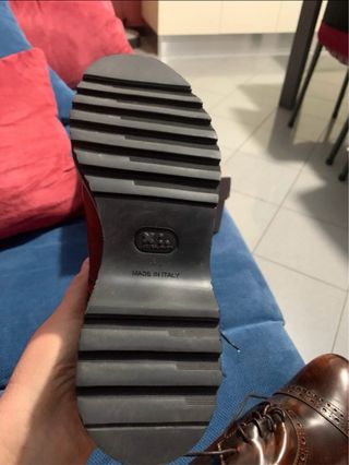 Scarpe Laura Bellariva Pelle Marrone Tg 41