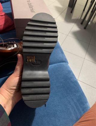 Scarpe Laura Bellariva Pelle Marrone Tg 41