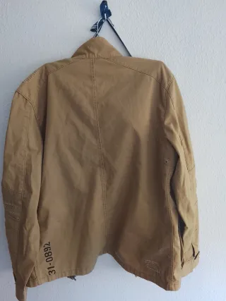 Chaqueta Zara Hombre verde kaki