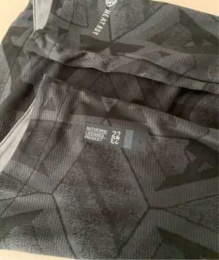 Camiseta Arsenal Adidas Talla S Negra Dorada