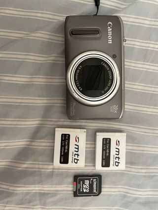 Cámara Canon PowerShot SX260 HS Gris