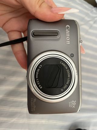 Cámara Canon PowerShot SX260 HS Gris