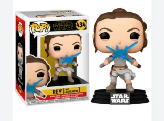 Funko Pop! Star Wars Rey (2 Lightsabers) #434