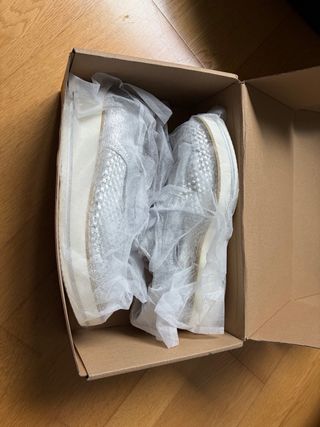 Zapatos H&D Moda Española Plateados Talla 37