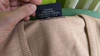 Jersey Pangolin cuello en pico - pura Lana Virgen