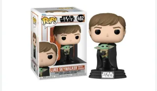 Funko Pop! Star Wars Luke Skywalker con Grogu 482