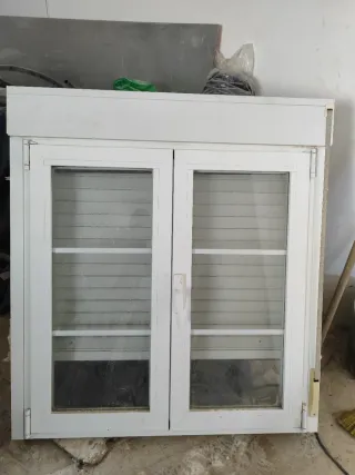 Ventana PVC 110x120cm con palillera